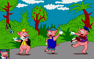 Trois Petits Cochons S'amusent, Les — ss (WOR)