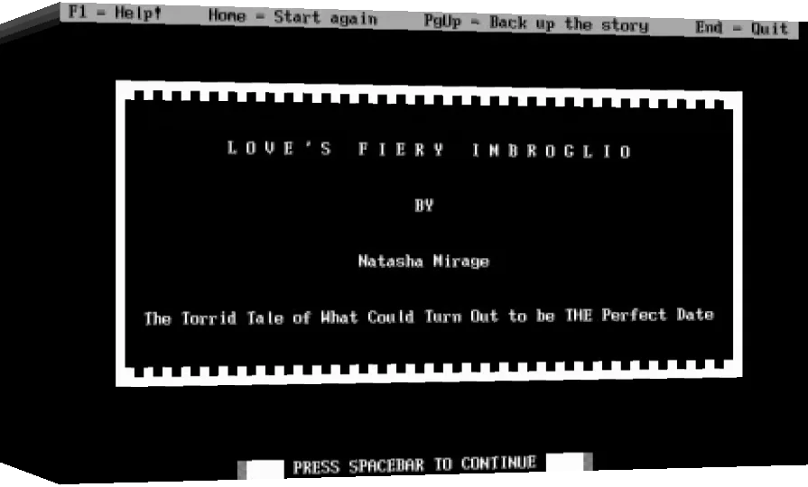 Love's Fiery Imbroglio — box-3D (WOR)