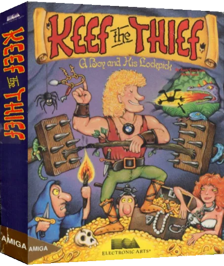 Keef the Thief - A Boy and His Lockpick — box-3D (US)