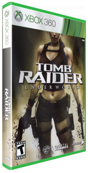 Tomb Raider - Underworld — box-3D (US)