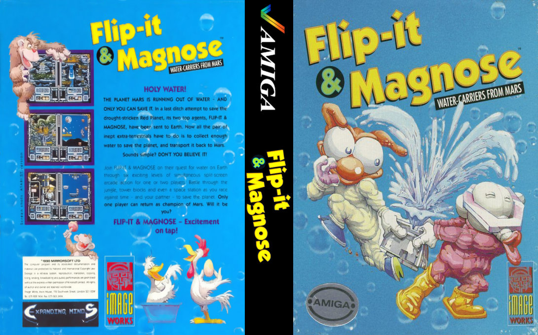 Flip-it & Magnose - Water Carriers from Mars — box-texture (WOR)