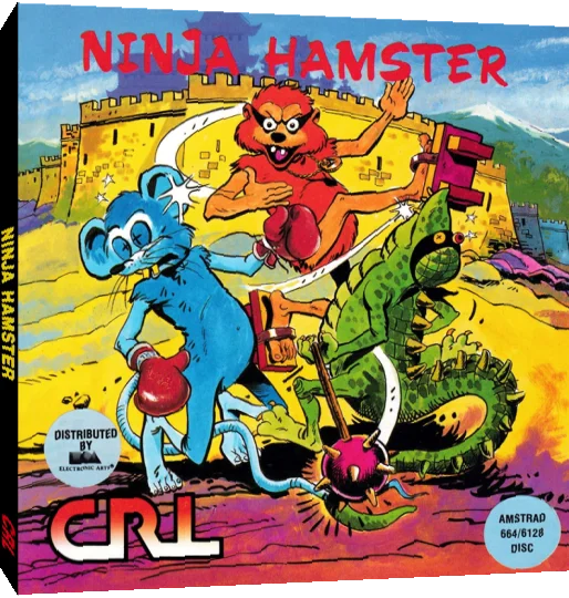 Ninja Hamster — box-3D (EU)