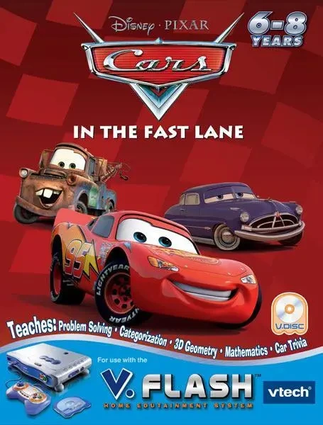 Disney-Pixar Cars - In The Fast Lane box art