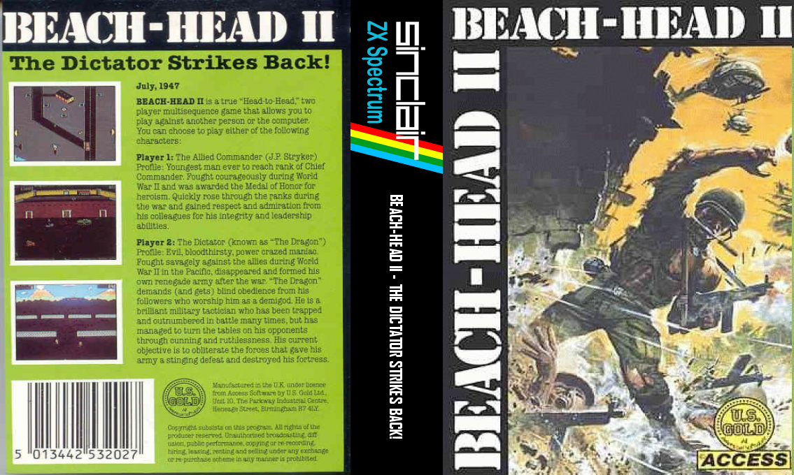 Beach-head 2 - The Dictator Strikes Back! — box-texture (EU)