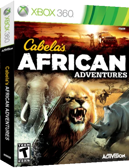 Cabela's African Adventures — box-3D (US)