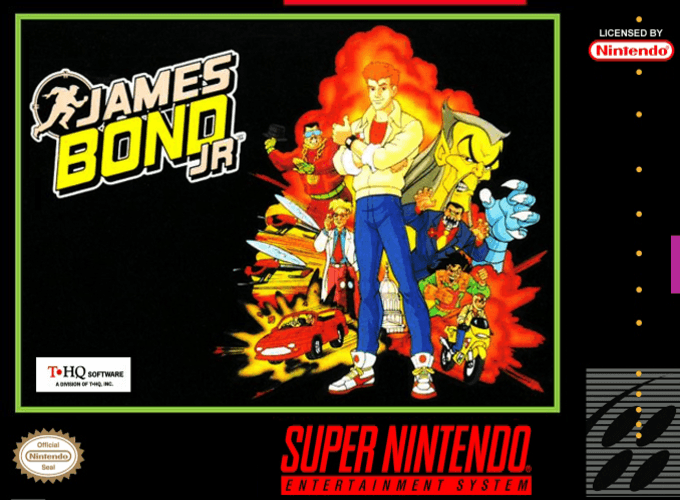 James Bond Jr. box art