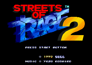 Streets of Rage II — sstitle (WOR)