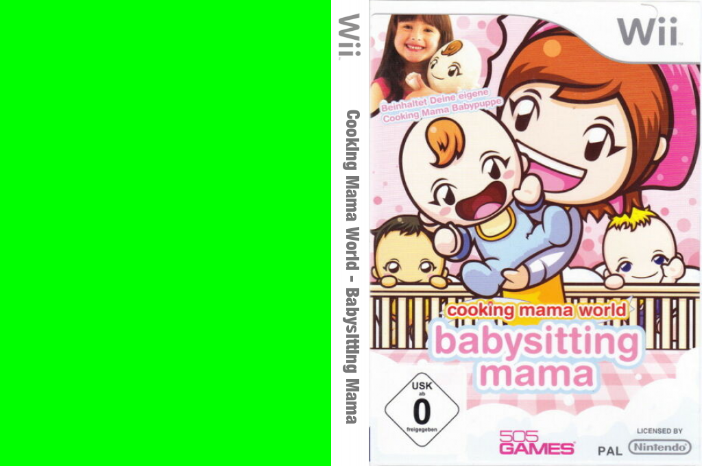 Cooking Mama World - Babysitting Mama — box-texture (DE)