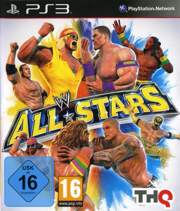 WWE All Stars — box-2D (DE)