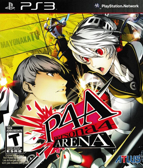 Persona 4 Arena box art