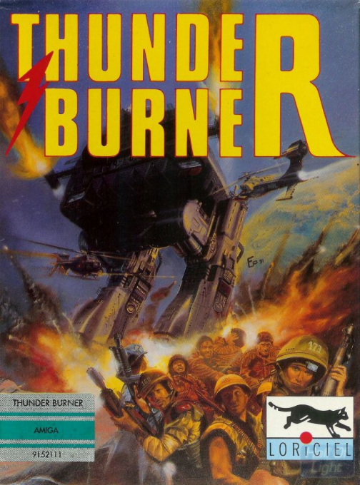 Thunder Burner box art