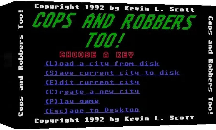 Cops And Robbers Too! — box-3D (WOR)