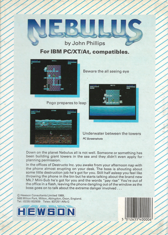 Nebulus — box-2D-back (EU)