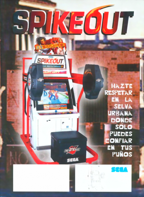 Spikeout: Digital Battle Online — box-2D-back (WOR)