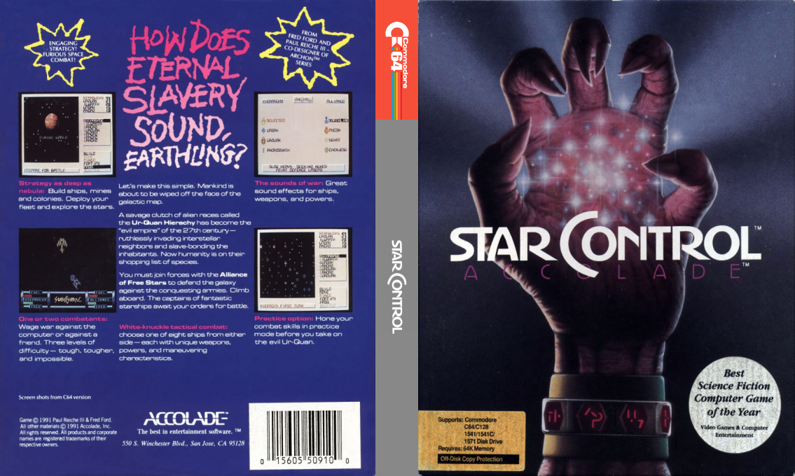 Star Control — box-texture (US)