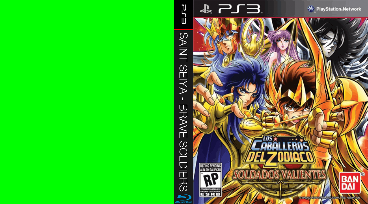 Saint Seiya - Brave Soldiers — box-texture (SP)