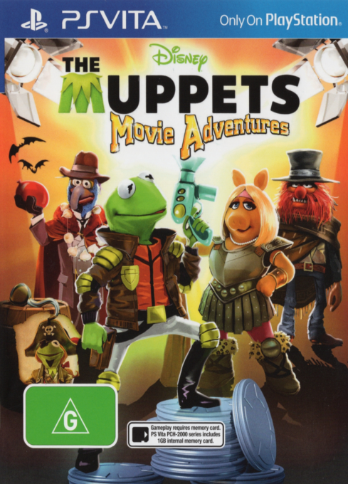 Muppets Movie, The - Adventures box art