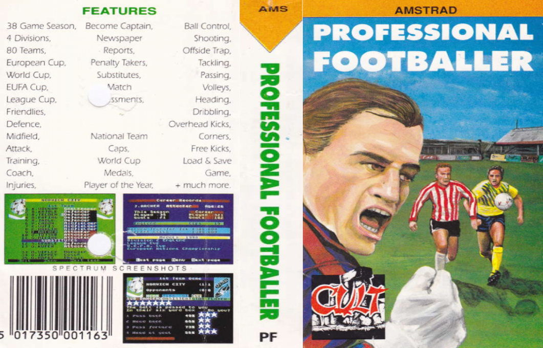 Professional Footballer — box-texture (EU)