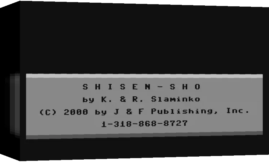 Shisen-sho — box-3D (WOR)