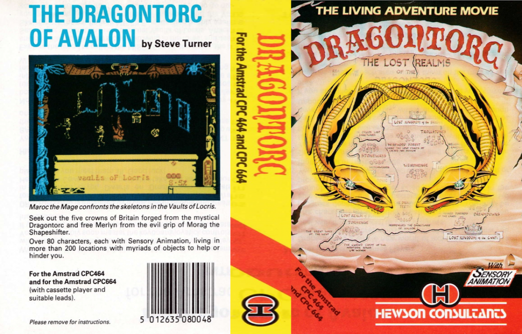 Dragontorc - The Lost Of Realms — box-texture (EU)