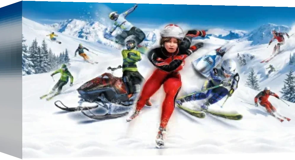 Winter Sports 2011 - Go for Gold — box-3D (EU)