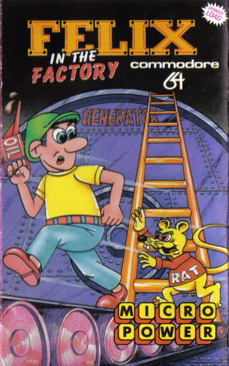 Felix in the Factory box art