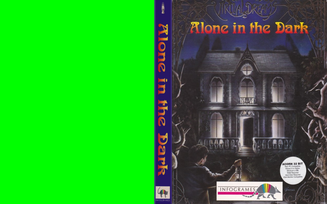 Alone In the Dark — box-texture (UK)