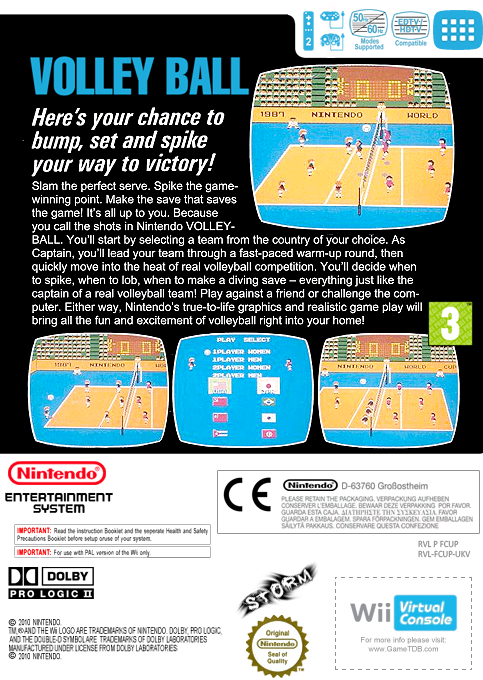 Volleyball — box-2D-back (EU)