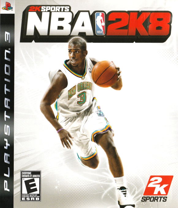 NBA 2K8 — box-2D (CA)
