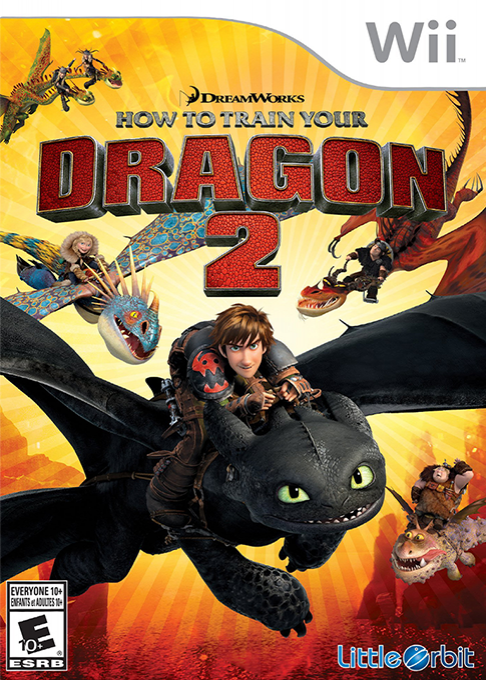 DreamWorks How to Train Your Dragon 2 box art