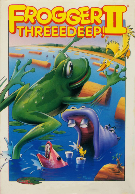 Frogger 2 - Threeedeep! box art