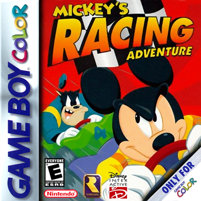 Mickey's Racing Adventure box art