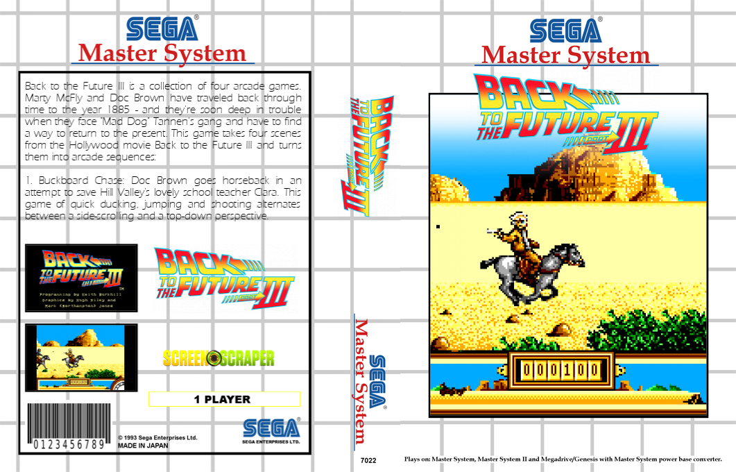 Back to the Future Part III — box-texture (SS)