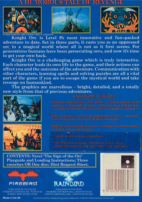 Knight Orc — box-2D-back (EU)