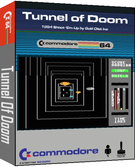 The Tunnels of Doom — box-3D (CUS)