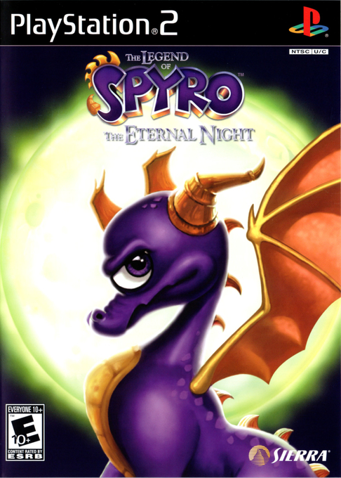 Legend of Spyro, The - The Eternal Night box art