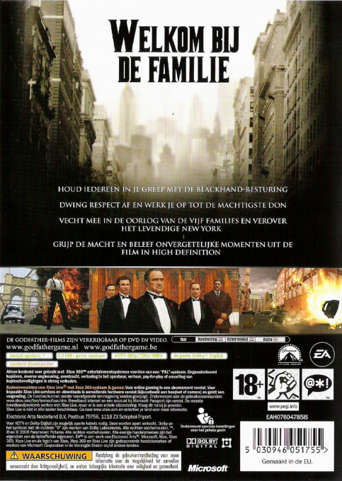 Padrino, El — box-2D-back (NL)