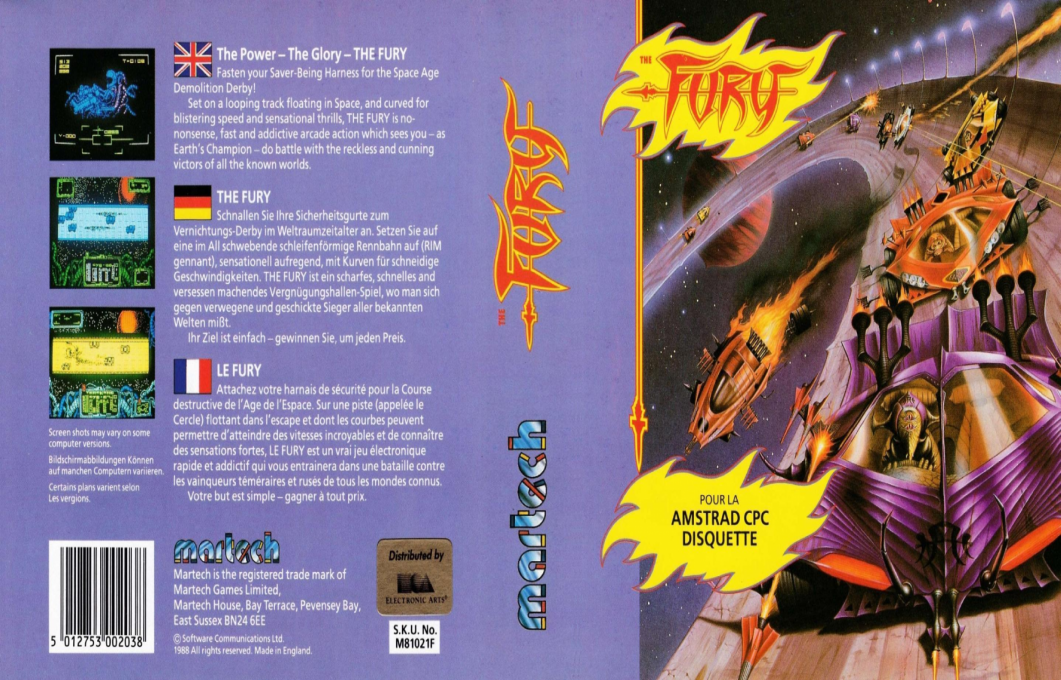 Fury, The — box-texture (EU)
