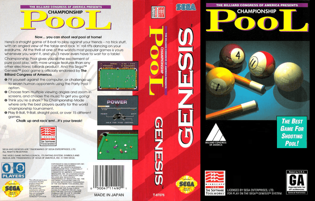 Championship Pool — box-texture (US)