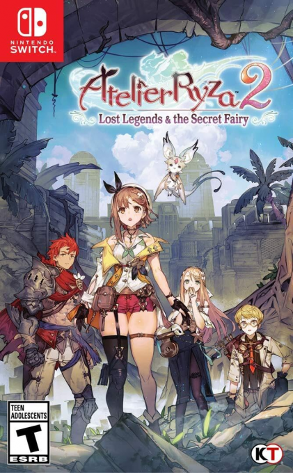 Atelier Ryza 2 : Lost Legends and the Secret Fairy DX box art