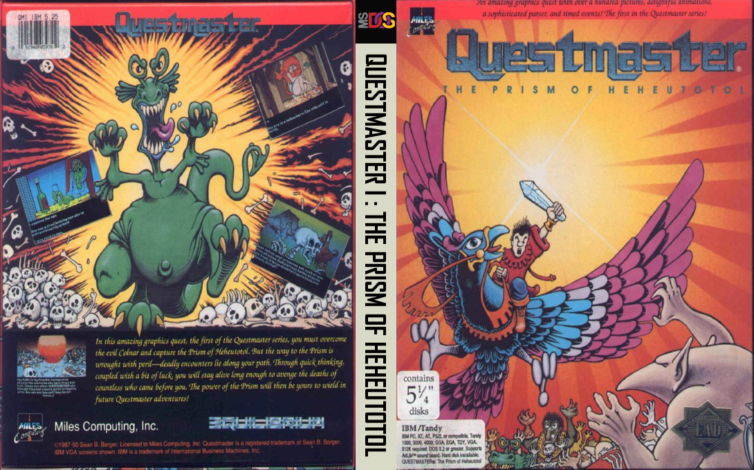Questmaster 1 - The Prism Of Heheutotol — box-texture (US)