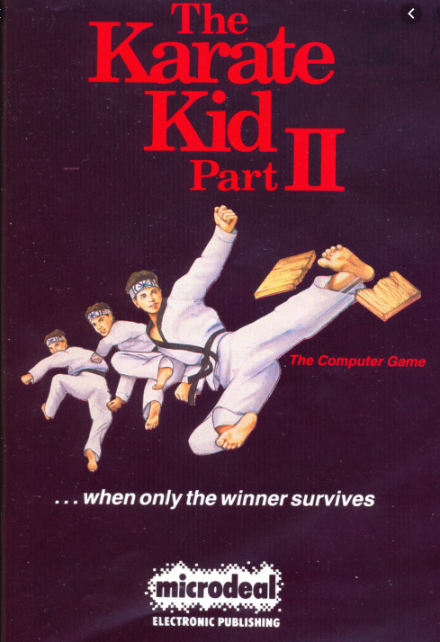 Karate-kid 2 box art