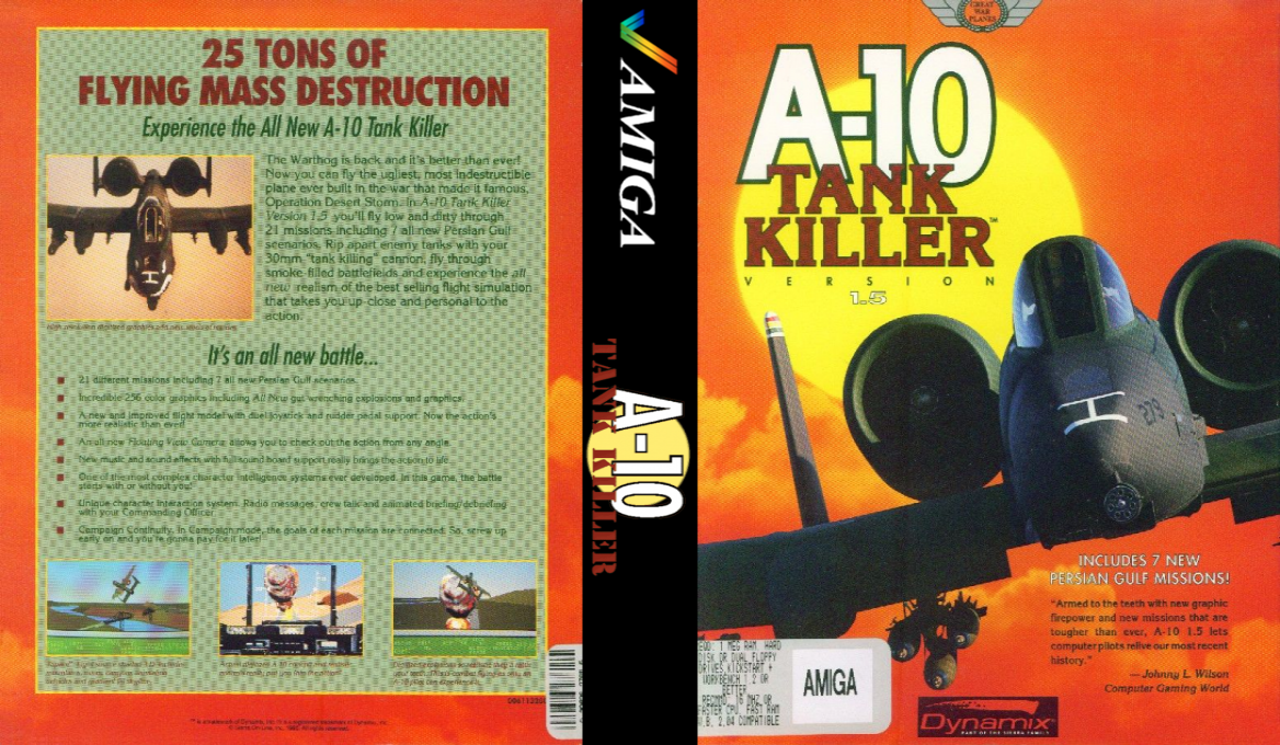 A-10 Tank Killer — box-texture (US)
