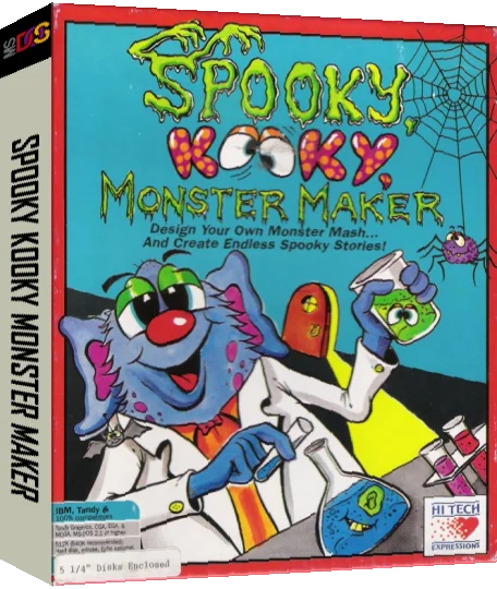 Spooky Kooky Monster Maker — box-3D (US)