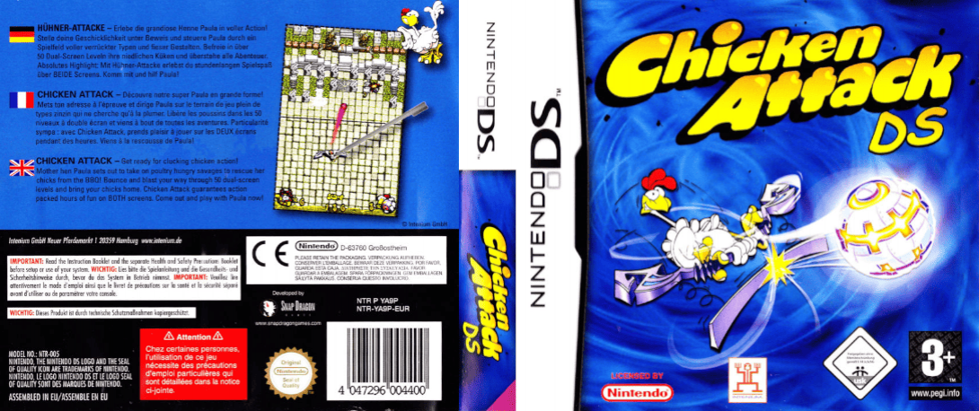 Chicken Attack DS — box-texture (EU)