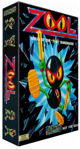 Zool - Ninja of the 'Nth' Dimension — box-3D (EU)