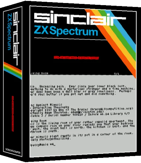 ZxZvm - Sins Against Mimesis - An Interactive Theosophy — box-3D (SS)