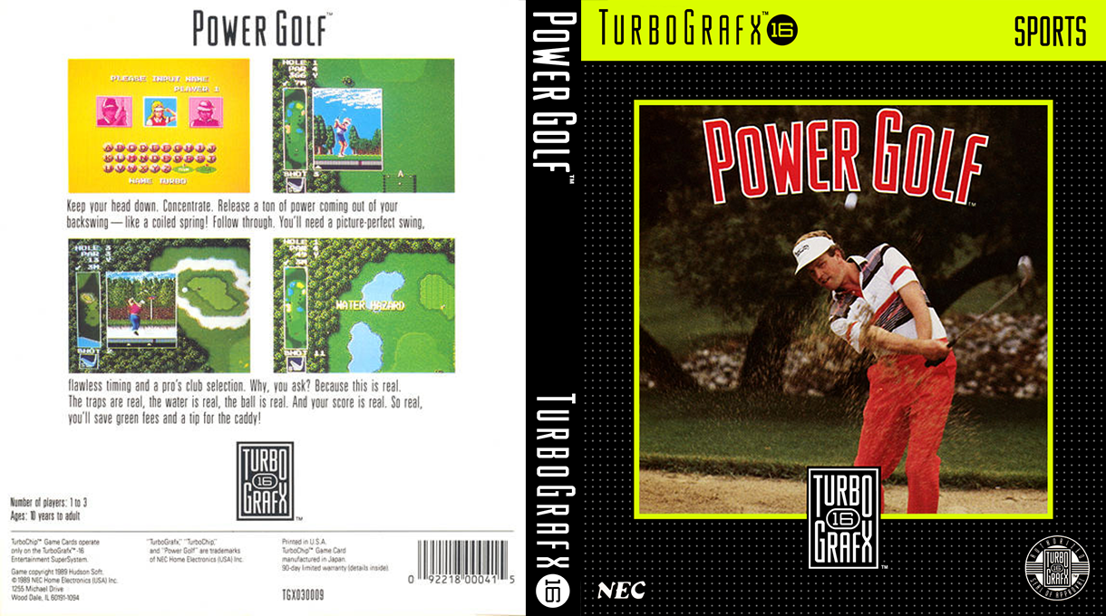 Power Golf — box-texture (US)