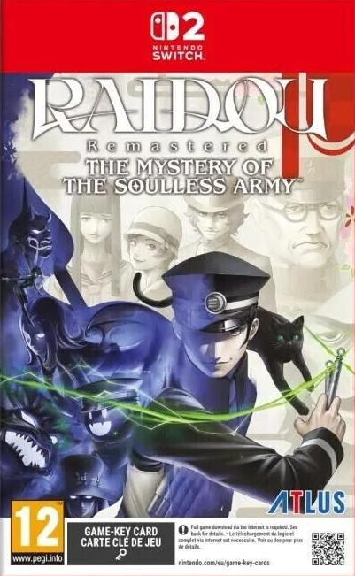 Raidou Remastered - The Mystery of the Soulless Army — box-2D (EU)