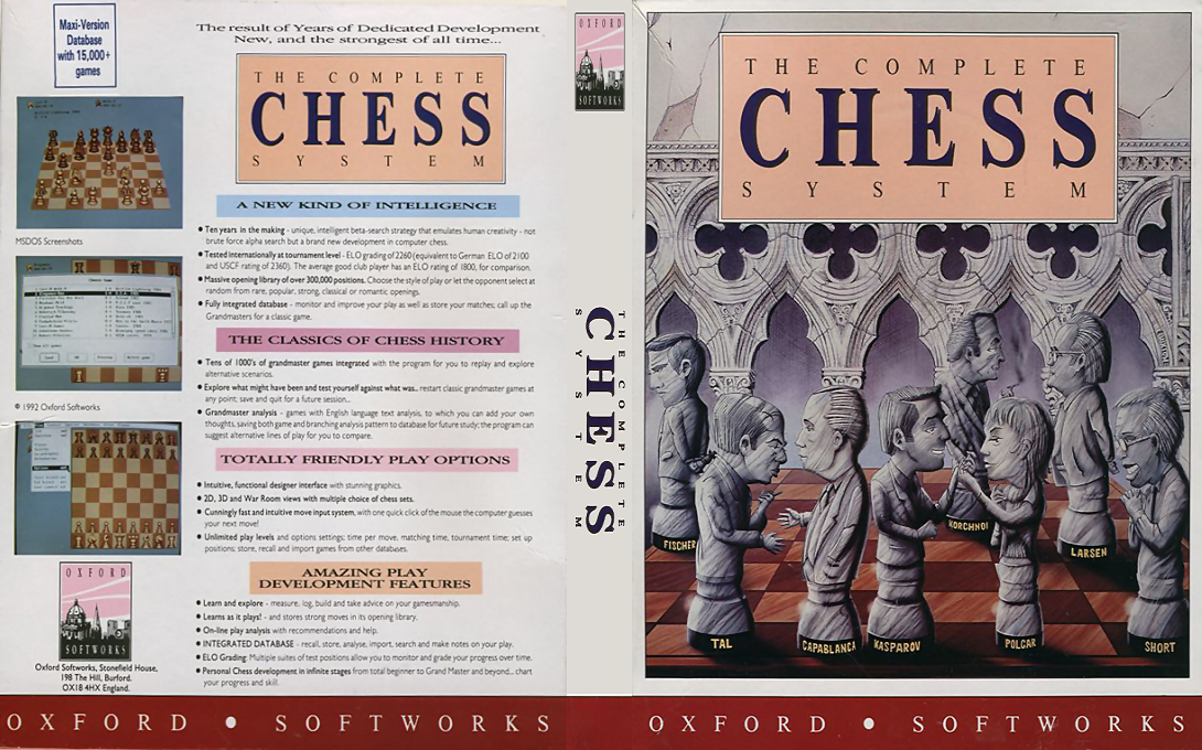 Complete Chess System, The — box-texture (EU)